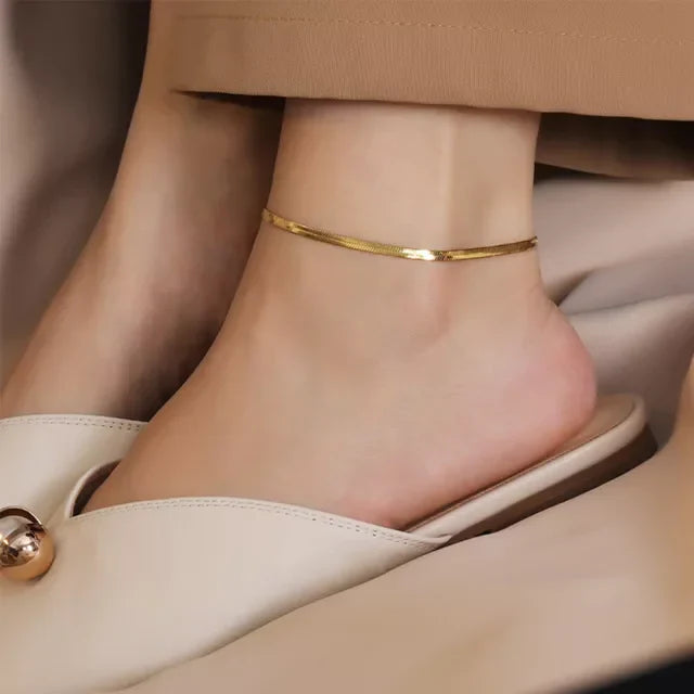 Anti Tarnish Lucky Snake Anklets With Evil Eye-🎁 Get a FREE Velvet Pouch on today’s order!