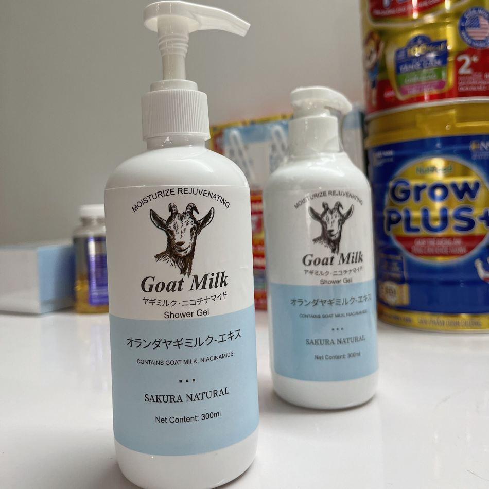 GOAT MILK BODY SHOWER GEL- (300 ml) - Buy 1 Get 1