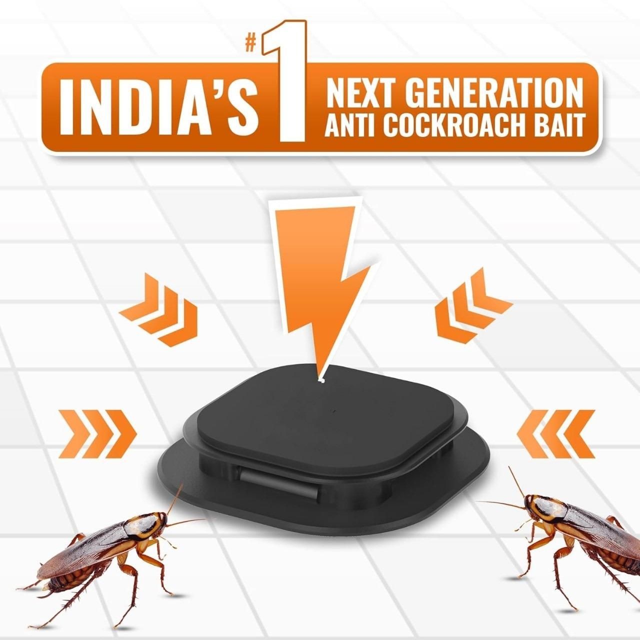 🌿100% Plant Based Japan Combat Roach Killing Bait station 12 Pcs -Buy 1 Get 1 Free