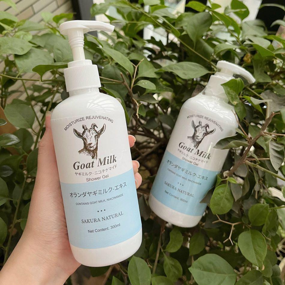 GOAT MILK BODY SHOWER GEL- (300 ml) - Buy 1 Get 1