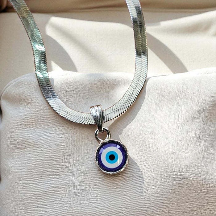 Anti Tarnish Lucky Snake Anklets With Evil Eye-🎁 Get a FREE Velvet Pouch on today’s order!