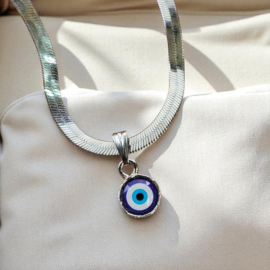 Anti Tarnish Lucky Snake Anklets With Evil Eye-🎁 Get a FREE Velvet Pouch on today’s order!